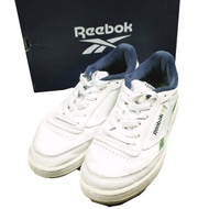 Reebok Club C Revenge FV9877 US6 (24cm) 瓷白色/實用綠/海軍藍運動鞋 [二手] [Reebok]
