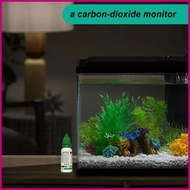 Aquatics Co2 Drop Checker Solution Aquarium Fish Tank Carbon Dioxide PH Checker transparent co2 drop