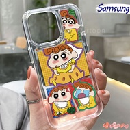 Cute Aoi PC Case Samsung Galaxy A55 A54 A15 A05 A05s A06 A14 A13 A24 A35 A23 A33 A53 Glossy Guys Cle
