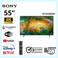 TV 55吋 4K SONY KD-55X8000H UHD電視 可WiFi上網