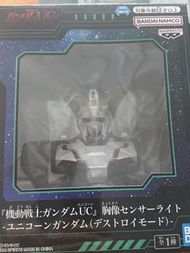 獨角獸高達發光半胸像 Bandai Mobile Suit Gundam Unicorn Bust Sensor Light