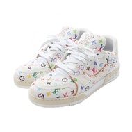 【二手】路易威登LOUIS VUITTON運動鞋 LV × TM LV Trainer Line Monogram 愛斯咳朗/Bron 1AJQC9 皮革 × TM LV Trainer Line 運
