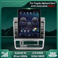 TopSonic Android 8Core IPS 9.7inch Vertical Screen Car Radio Audio Video Stereo Player For Toyota Al