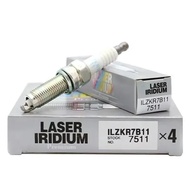 4/6Pcs 7751 ILZKR7B11 Iridium Spark Plug for Honda Accord 3.5L 2008-2017 ODYSSEY CHRYSLER JEEP DODGE