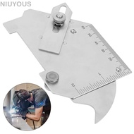 NIUYOMY Weld Gauge Bead Gauge Seam Gap Gage Fillet Weld Gauge