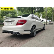 For Benz W204 Spoiler Fiber Car Rear Wing Spoiler For Benz W204 C180 C200 C260 C280 C300 C74 Spoiler