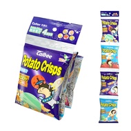 Calbee Crispy Potato Chips 10gx4pcs Japanese Snacks Drama Office Late Night Goodbye Calbee Potato Ch