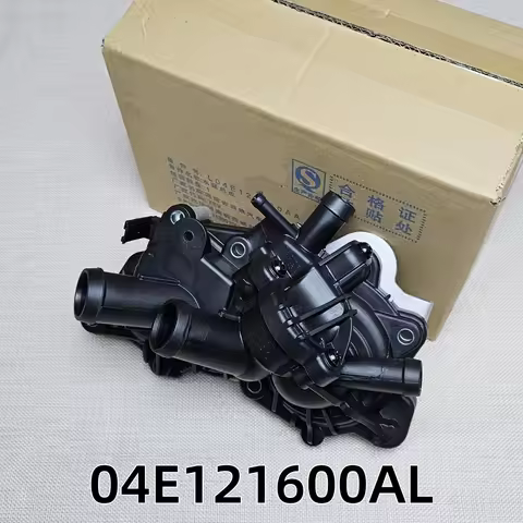 04E121600AL EA211 Engine Water Pump Thermostat Housing Assembly for Audi A1 A3 A4 for VW Beetle Golf