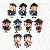 Acrylic Graduation Trophy Student Graduation Trophy Campus Graduation Trophy Unair Graduation Trophy