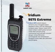 Handphone Satelit Iridium 9575 Extreme non PTT
