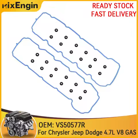 Engine Valve Cover Gasket Set Fit 4.7 L GAS For Jeep Commander Grand Cherokee Dodge Dakota Durango 4