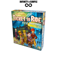 Ticket To Ride First Journey เกมกระดาน | เกมกระดานสำหรับเด็ก | เกมกระดานครอบครัว | เกมรถไฟ | อายุ6 +