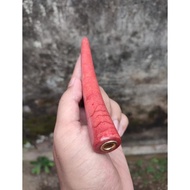 (PROMO) PIPA ROKOK BATU MARJAN ONCE PADUDAN RED CORAL ENAK BERKUALITAS PANJANG 14 CM