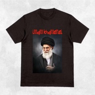 MEN'S DISTRO T-SHIRT, IRAN AYTOLLAH ALI KHAMENEI FIGURE T Shirt Lelaki Baju T Shirt Lelaki