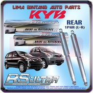( 1Pair ) Toyota Avanza F601 , F602 , 1.3 1.5  Rear Shock Absorber Heavy Duty RS ULTRA KAYABA KYB (2003-2011)