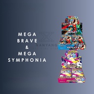 Pokémon Mega Brave & Mega Symphonia Booster Box [Japanese | M1L / M1S] | Authentic TCG Cards | Singa