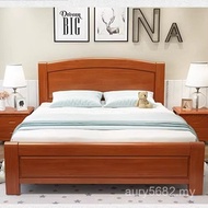 Chinese Bed Wooden Bed Storage Bed Household 1.2m Simple Small Apartment Modern Single Bed Bed Stora