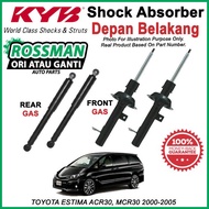 TOYOTA ESTIMA ACR30, MCR30 2000-2005 KYB / KAYABA ORIGINAL SHOCK ABSORBER SET