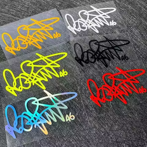 Rossi Signature Motorcycle Sticker Reflective Decal for Honda Monkey 125 CBR900 rr sc 33 Hornet 600 