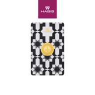 HABIB 1 Dinar 4.25g 999.9 Gold (Black/Purple)