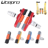 Litepro V Brake Pads, Replaceable Brake Shoes for 14/16/20 inch Folding Bike, Fit for Dahon P8, Fnho