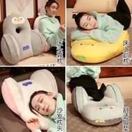 ST-🚢99RQWholesale Ergonomic Cushion Pillow Office Waist Support Back Cushion Waist Support Chair Cushion Long Sitting Wa