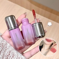 Owen James Small Silver Tube Lip Gloss Matte Fog Surface Velvet Fade To Makeup 6 Lipstick Glaze F3u4