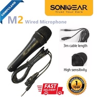 SonicGear M2 Wired 6.5mm Jack Microphone | 3M Detachable Cable