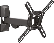 Barkan TV Wall Mount, 13-43 inch Full Motion Articulating - 3 Movement Flat/Curved Bracket, Holds up