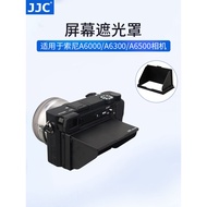 JJC Suitable for Sony A6500 A6000 A6300 A6400 A6100 A6600 Sunshade Mirrorless Camera Screen Hood LCD