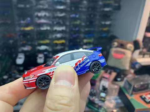 Mini GT 1079 Fl5 TYPE R Pace Car HRC Diecast Model car Limited Alloy