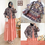 Cardigan Wanita Batik Ulos Cardy Terbaru