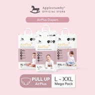 [NEW FORMULATION] Applecrumby® AirPlus Pull Up Diapers (Mega, 4 packs)