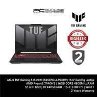 ASUS FA507X-ULP038W  R9-7940HS 16GB D5 512GB NV RTX4050 6GB 15.6"FHD W11 144Hz / 2 YRS + 1 YR PERFEC