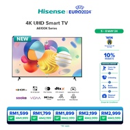 [FREE Installation] Hisense 4K Smart UHD TV / Television 电视 (43"/50"/55"/58"/65") A6100K