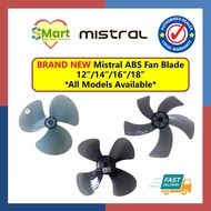 Mistral Original Replacement Fan Blades 12" 16" 18" (3 blade/5 blades)