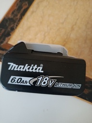 Makita 原裝全新18v. 6.0電池