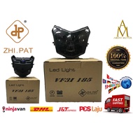 SYM VF3i 185 Headlamp LED Smoke Zhi Pat ZhiPat Head Lamp H4 VF3 SYM185 VF3185