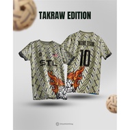 【 Free customization 】STL Sepak Takraw League Full Sublimation Jersey T-shirt