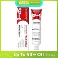 MS-DRWIKEY Super Probiotic Toothpaste Spring Mint Burst – Strengthens Enamel, Brightens Smile & Deli