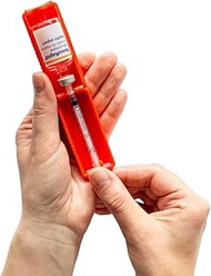T1me Insulin Filling Support for 0.5ml U-100 disposable syringe (BD Micro-Fine and other insulin syr