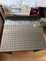 宜家多用途茶几55厘米X55厘米送围棋玻璃面. 送枱布