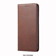 Lực hút từ tính Ốp da cho Vivo iqoo 13 iqoo13 v2408a 6.82 "bao da lật Bìa trường hợp ví túi đựng điệ