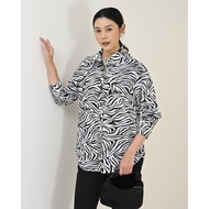 KEMEJA Geulis.id CORLYN SHIRT PRINTED SHIRT WOMEN'S PRINTED SHIRT/ (2 colors)