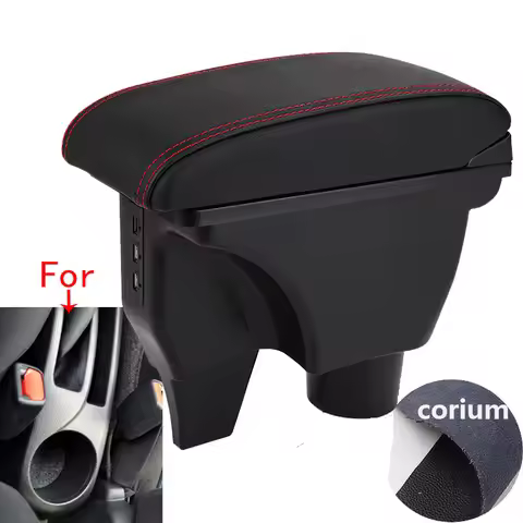 Car Armrest Box For Toyota Vios,Yaris Vios FS 2014-2017Center Console Armrest With USB Charging Genu