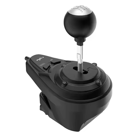 PXN A7 Gaming Gear Shifter 6+1 Speed Manual Shifter Push Down Reverse Gear USB Simulator Shifter Rac