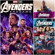 [DVD HD] อเวนเจอร์ส ครบ 4 ภาค-4 แผ่น Avengers 4-Movie Collection  #หนังฝรั่ง (มีพากย์ไทย-ซับไทย เลือ