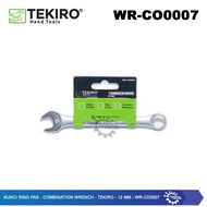 WR-CO0007 - Kunci Ring Pas Combition Wrench Tekiro 12 mm
