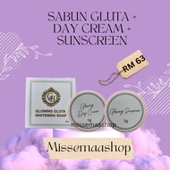 GB SKINCARE SABUN + DAY CREAM + SUNSCREEN
