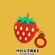 For Hoco EW63 Casing Case Soft Silicone Earphone Case Trendy Cartoon NO.6